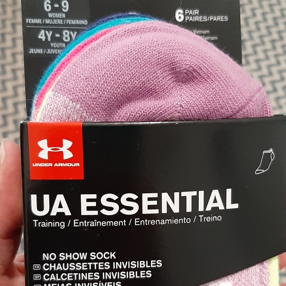 Women's 6-9/Youth 3Y-8Y Under Armour 6 pack NEW - Picture 3 of 7